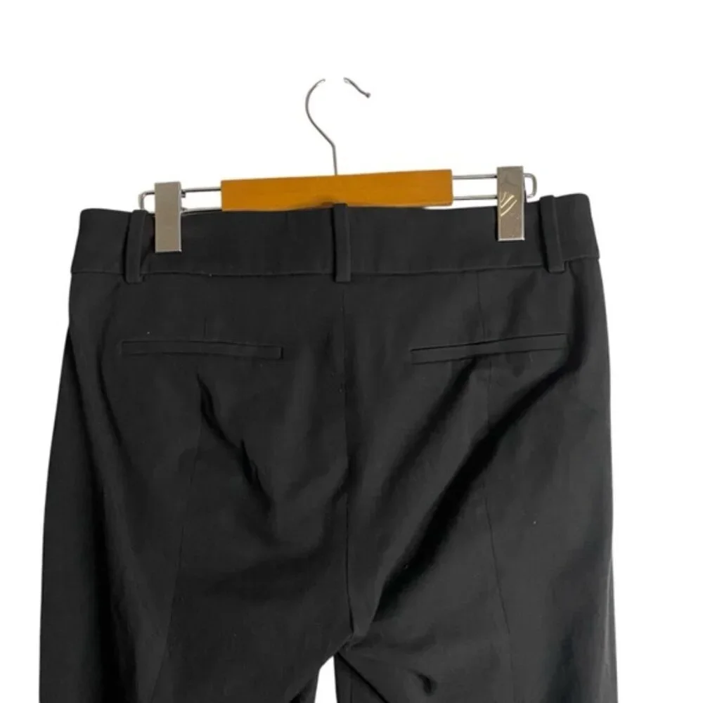 J. Crew Women's Black Cameron Ankle Cropped Dress Pant
